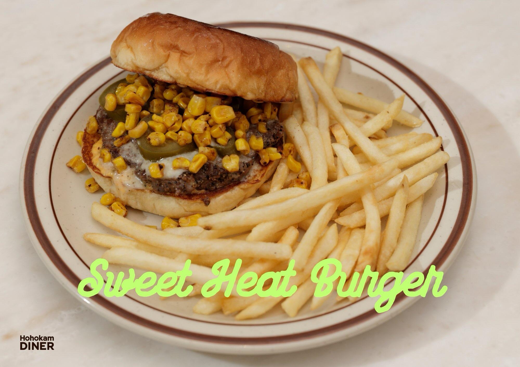 🌽Sweet Heat Burger 🌶️