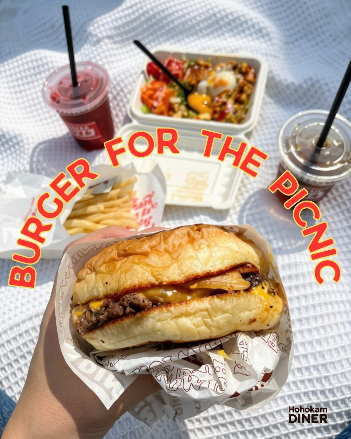 🧺BURGER FOR THE PICNIC☀️